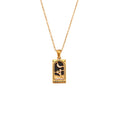 Sabina – Elegant Gold Necklace with Subtle Pendant