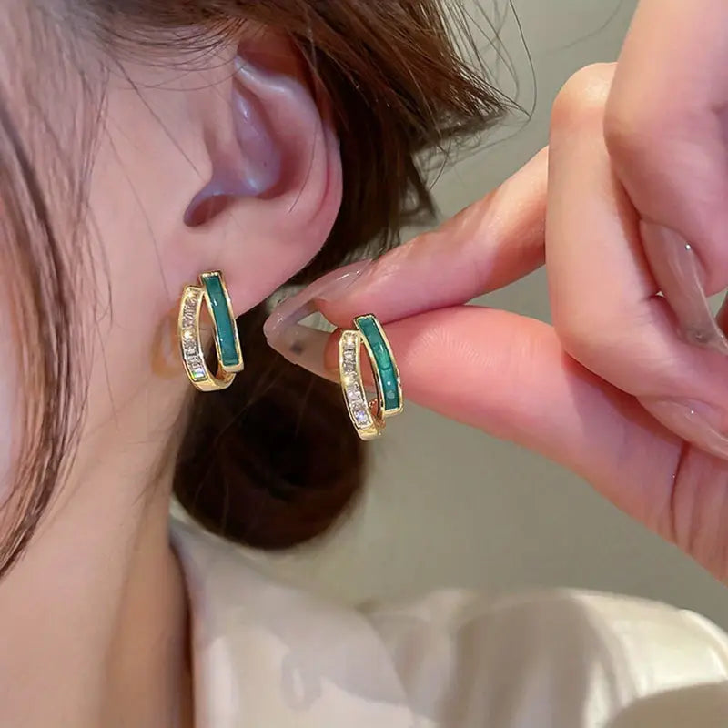 Chloé Leaf-Inspired Earrings
