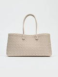 Lindsay - Chic Woven Tote Bag for Everyday Casual Style