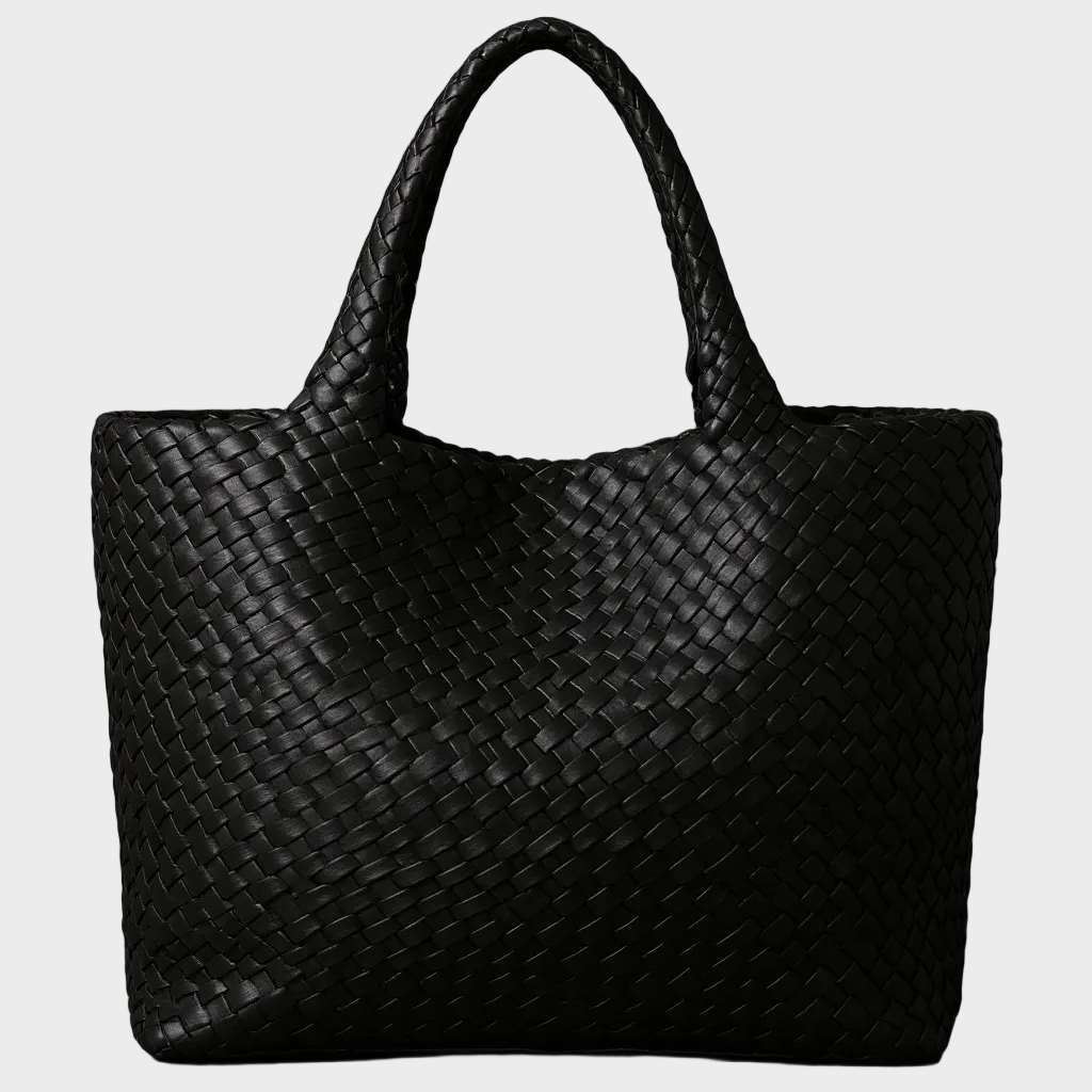 Lana Handwoven Leather Tote