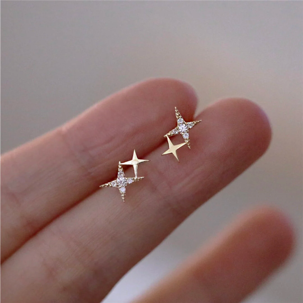 Kathrin – Dazzling Star Earrings
