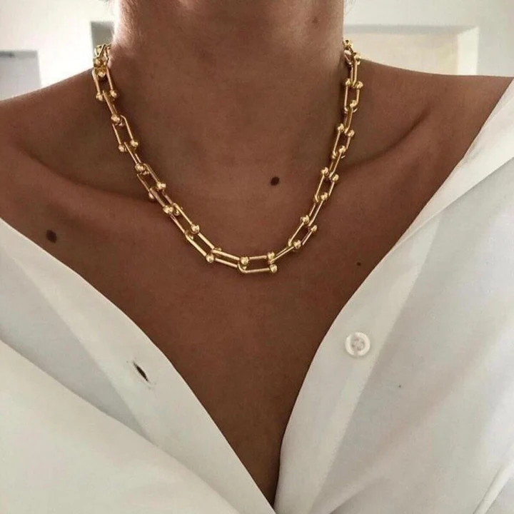 Alexandra – Luxe Golden Necklace