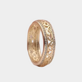 Kerstin – Elegant Light Gold Cable Ring