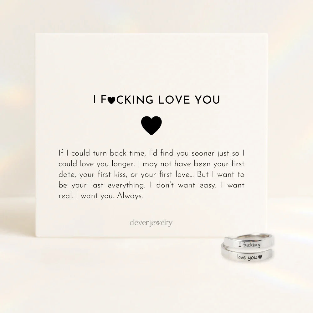 I Absolutely Adore You Ring
