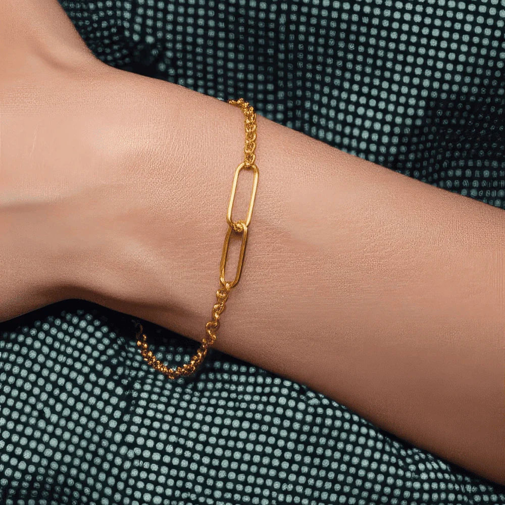 Mother & Daughter Linked Bracelet