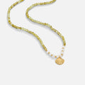 Amira – Elegant Gold Necklace with Minimalist Drop Design