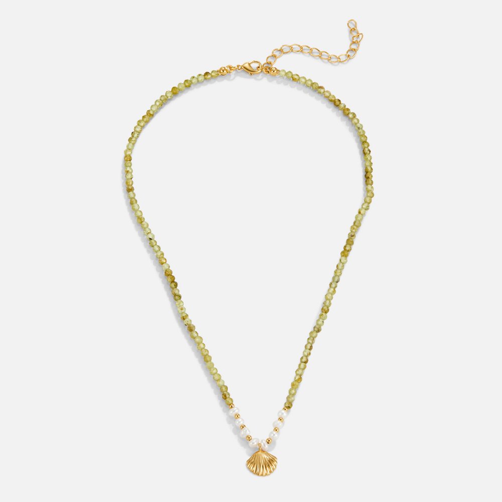 Amira – Elegant Gold Necklace with Minimalist Drop Design