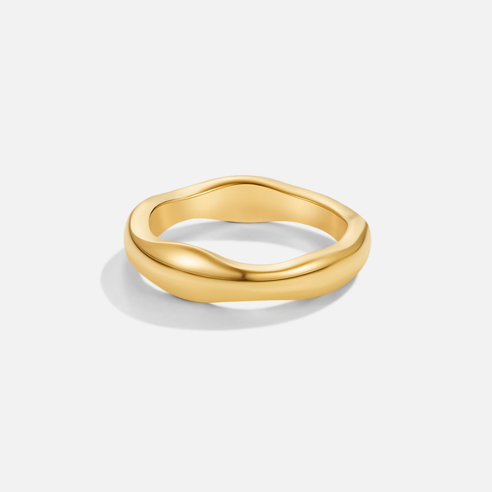 Katharina – Wavy Ring Set