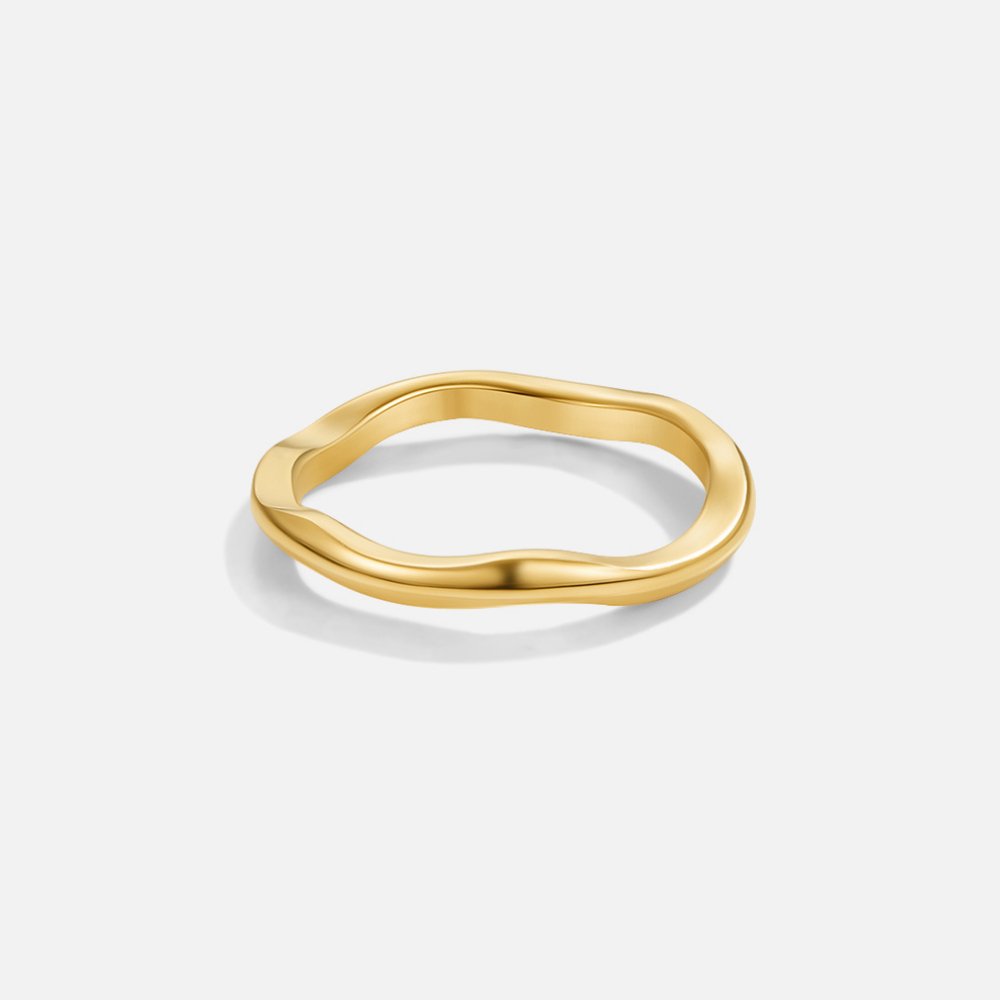 Katharina – Wavy Ring Set