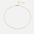 Sabina – Elegant Gold Choker Adorned with Mini Pearls