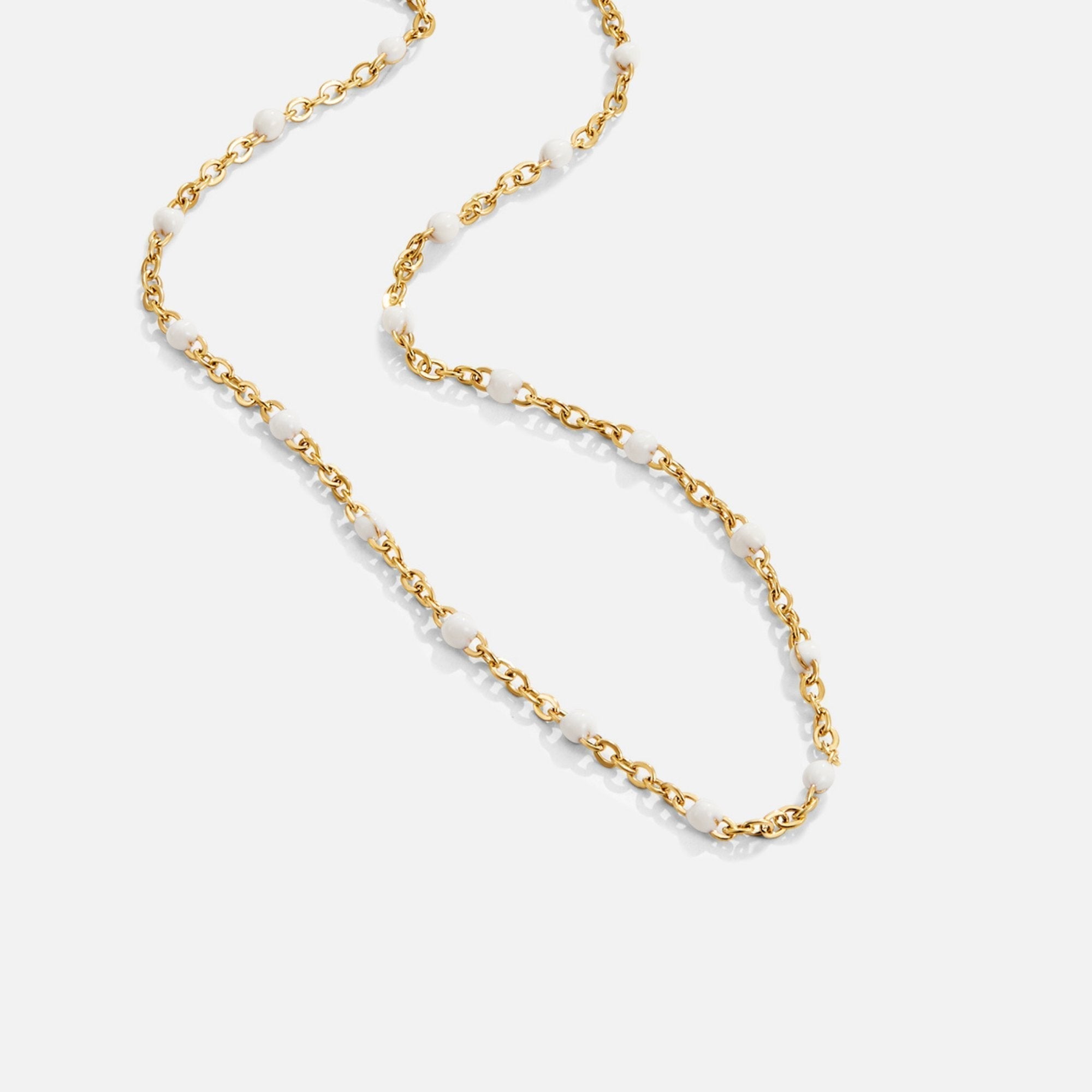 Sabina – Elegant Gold Choker Adorned with Mini Pearls
