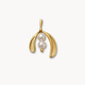 Pearl Mistletoe Charm