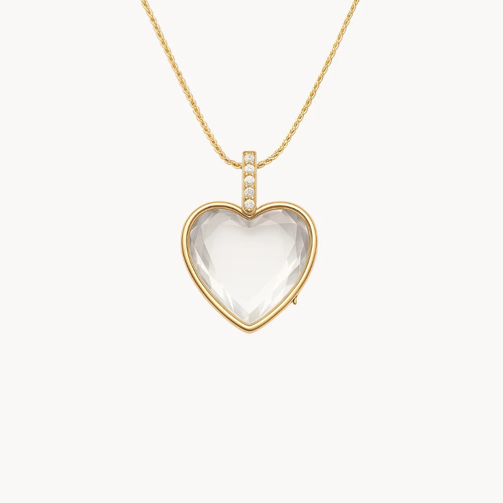 Golden Heart Locket
