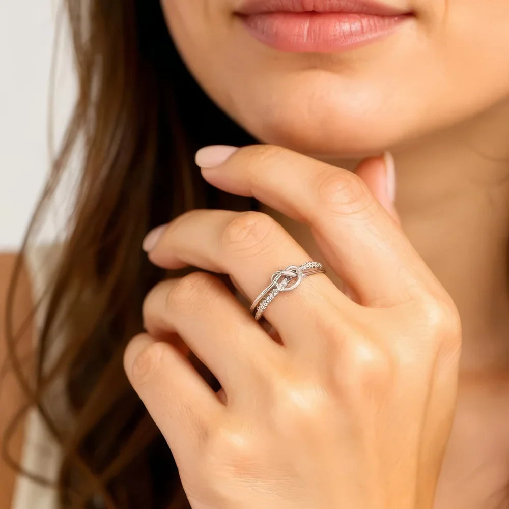 Forever Connected Mother & Daughter Ring