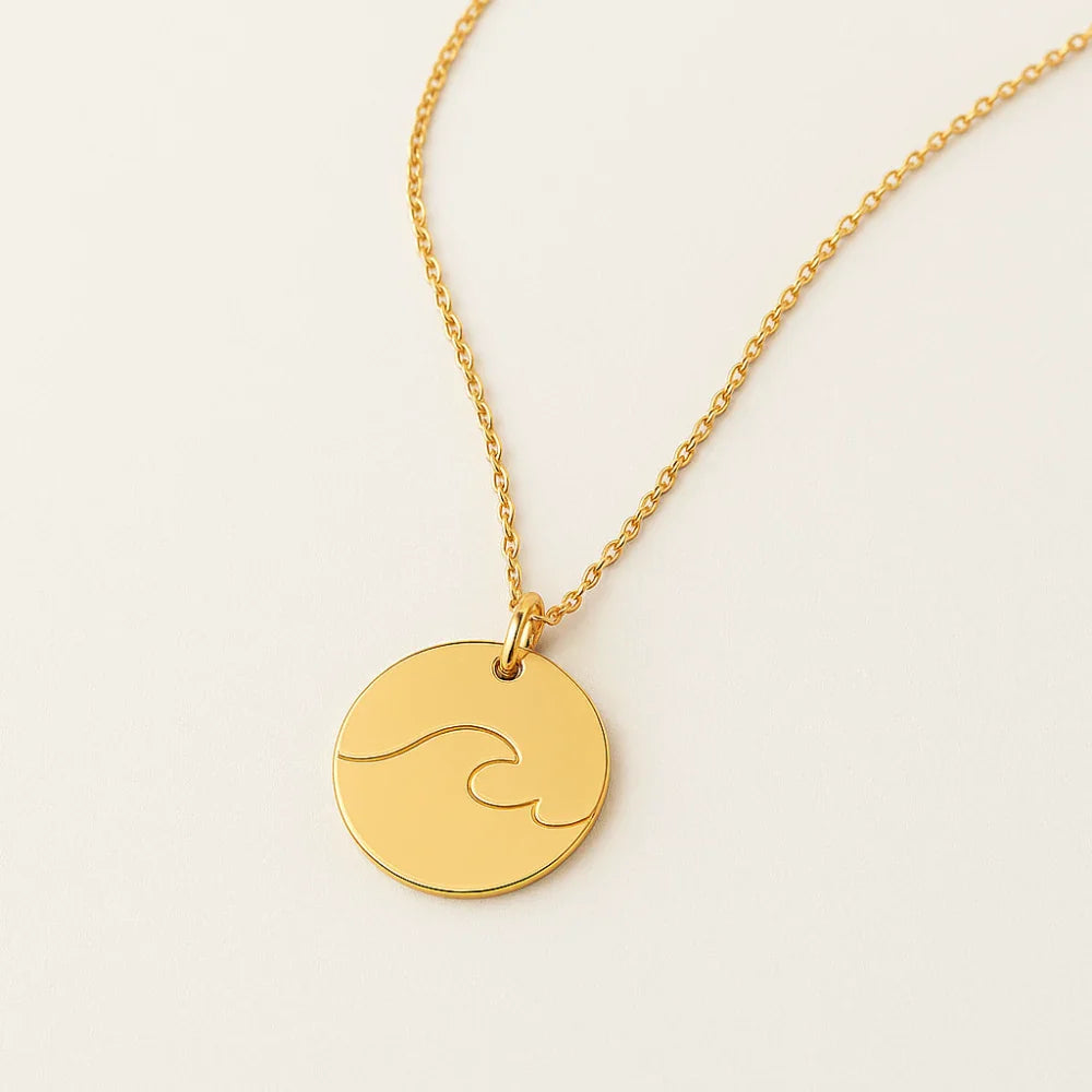 Layered Depth Pendant Necklace