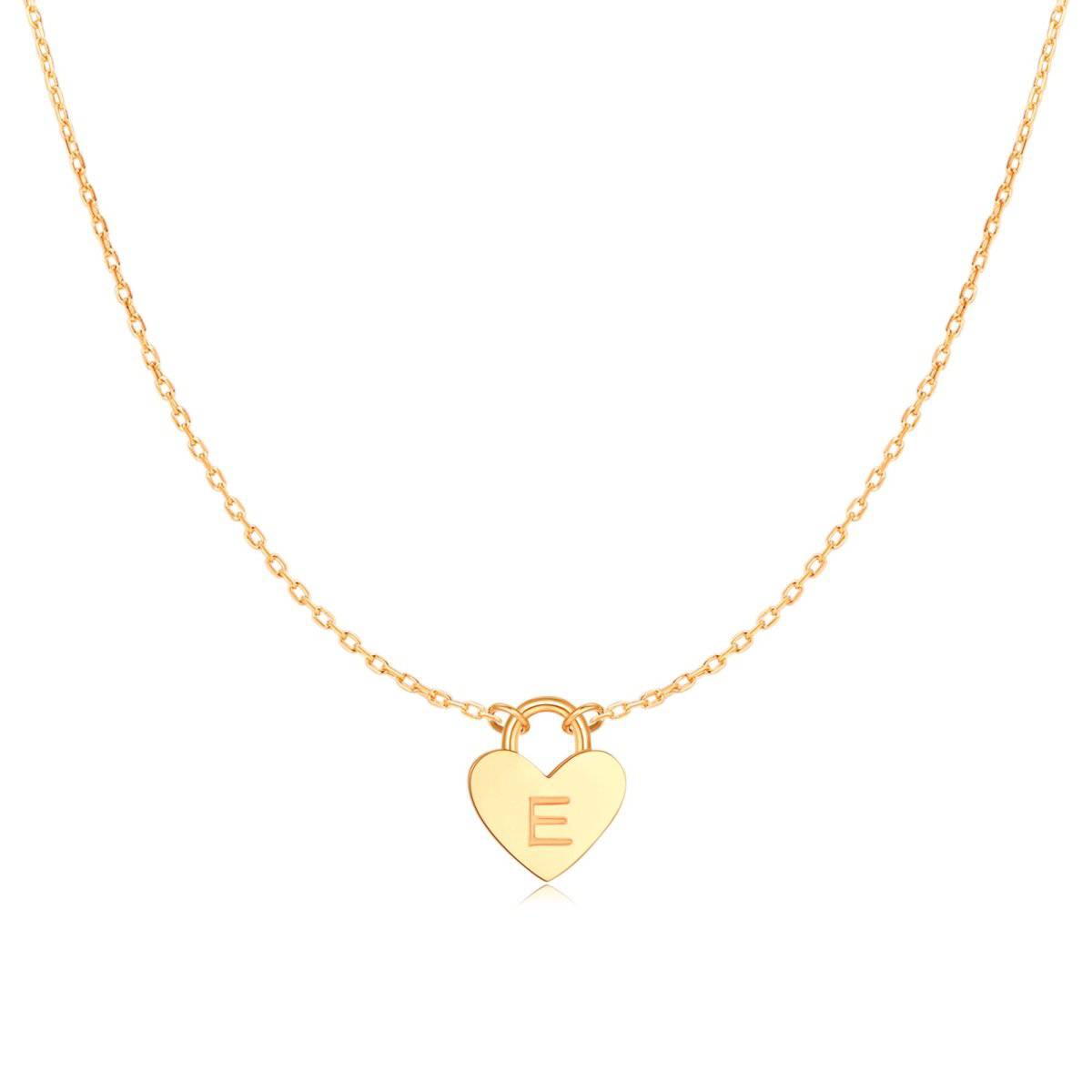 Initial Heart Necklace