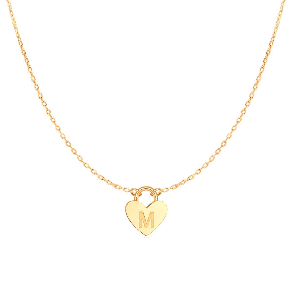 Initial Heart Necklace