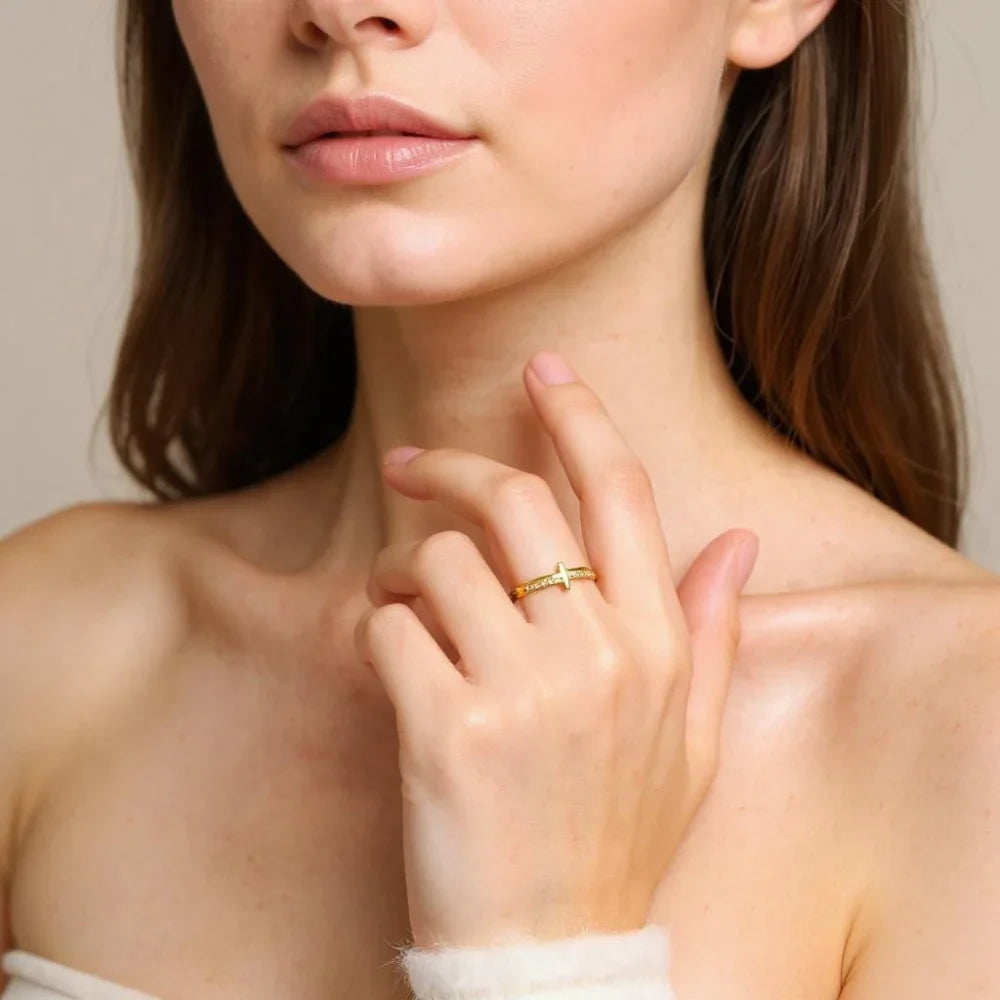 Grace-Inspired Guided Ring