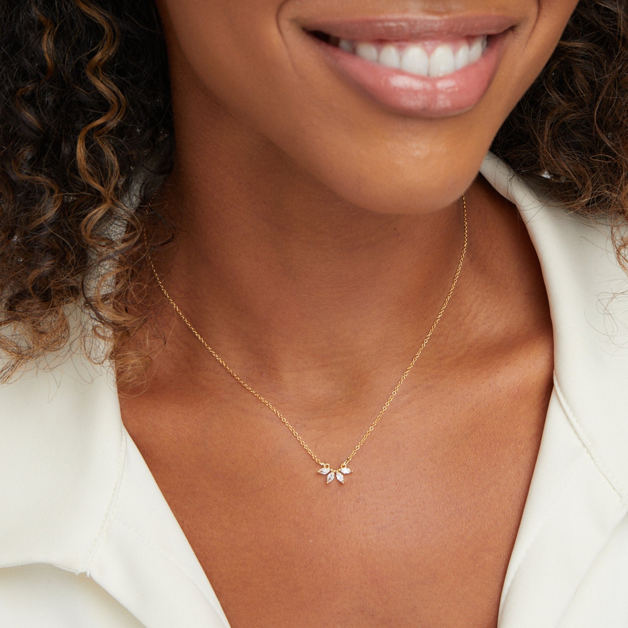 Stefanie – Double Medallion Necklace