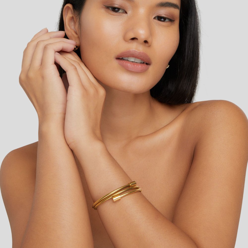 Felicitas – Elegant Gold-Plated Bracelet