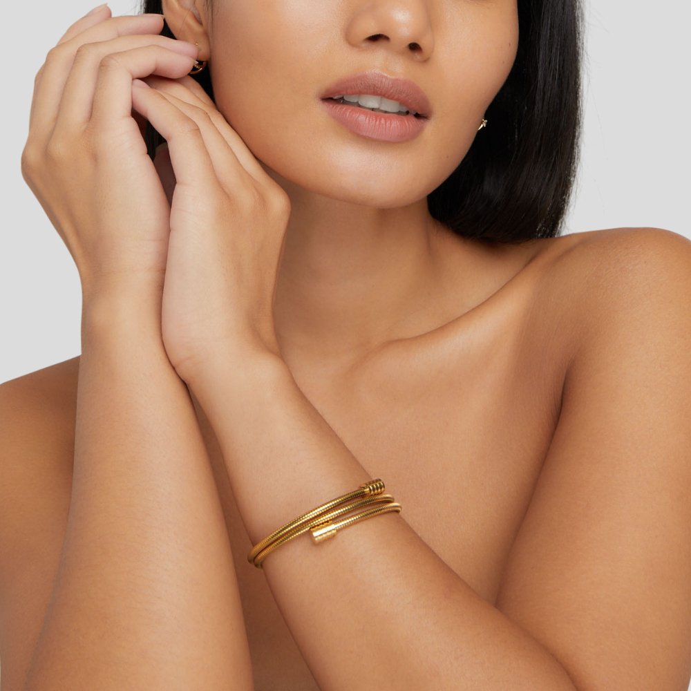 Felicitas – Elegant Gold-Plated Bracelet
