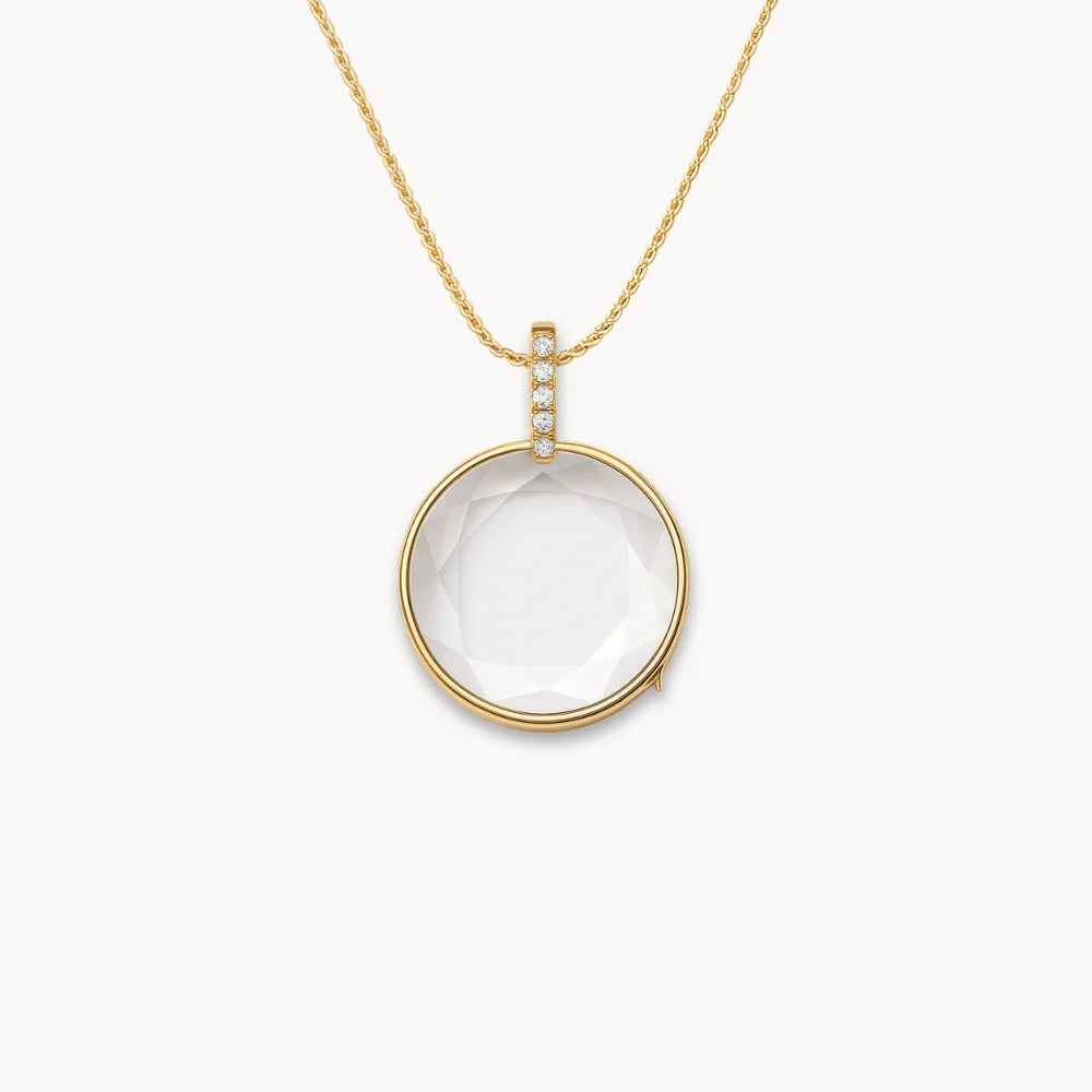Gold Circular Locket