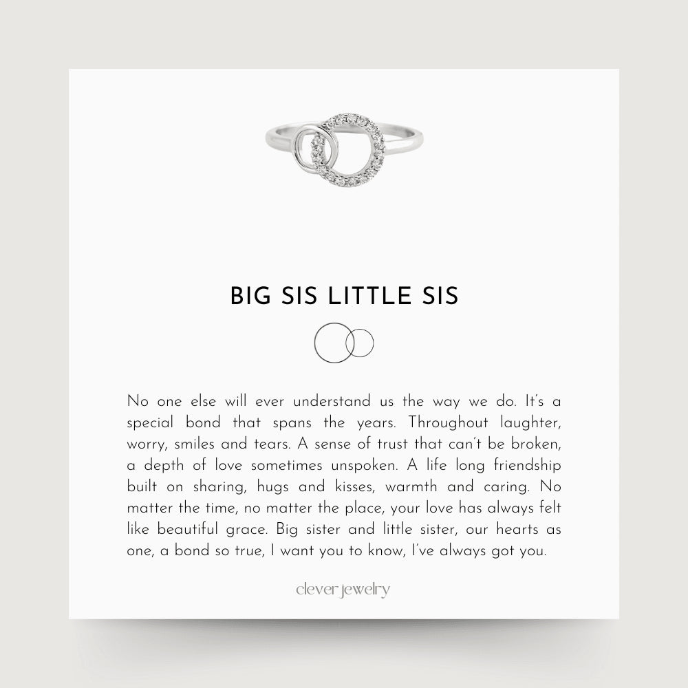 Forever Connected: Sister Bond Ring