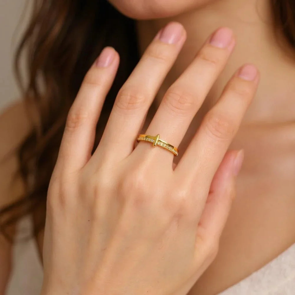 Grace-Inspired Guided Ring
