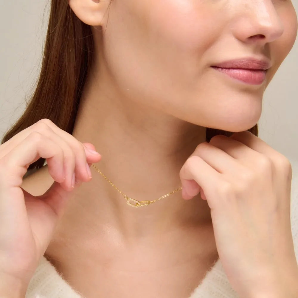 Forever Connected Necklace for Mother and Daughter