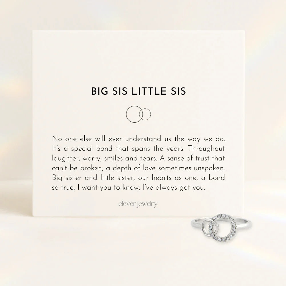 Forever Connected: Sister Bond Ring